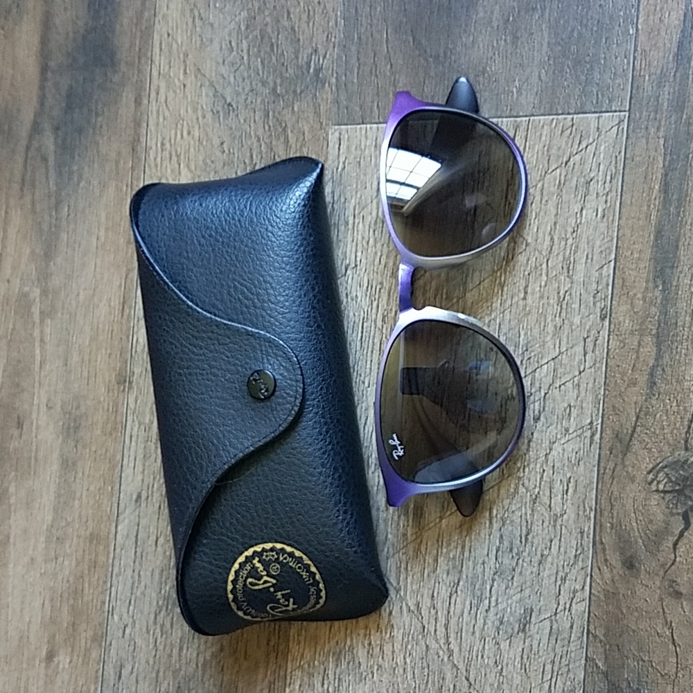 Iridescent Purple Ray-Ban Sunglasses